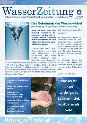 Quellwassersysteme Magazine
