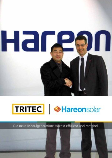 Broschüre »TRITEC Hareon Solar Module