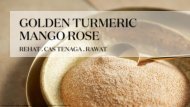 Golden Turmeric Mango Rose