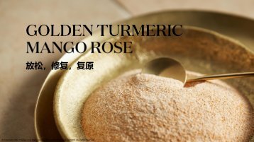 Golden Turmeric Mango Rose