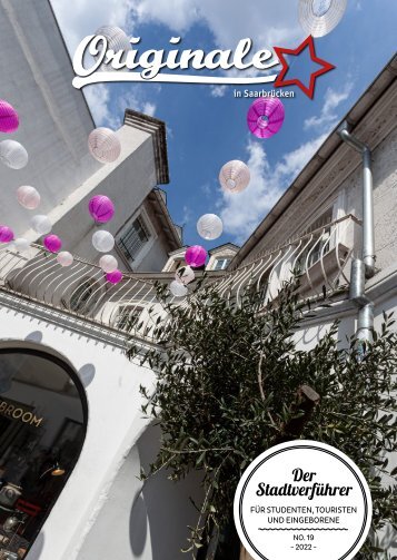 Originale in Saarbrücken 19 - Der Stadt(ver(führer) - Frühling/Sommer 2022