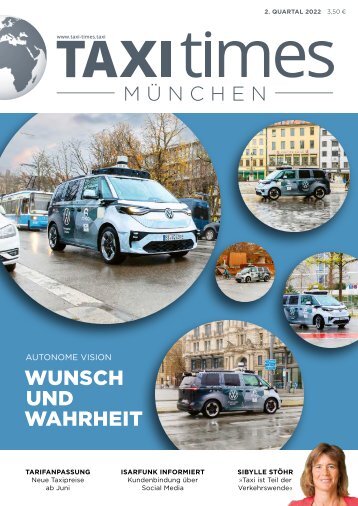 Taxi Times München - 1. Quartal 2022