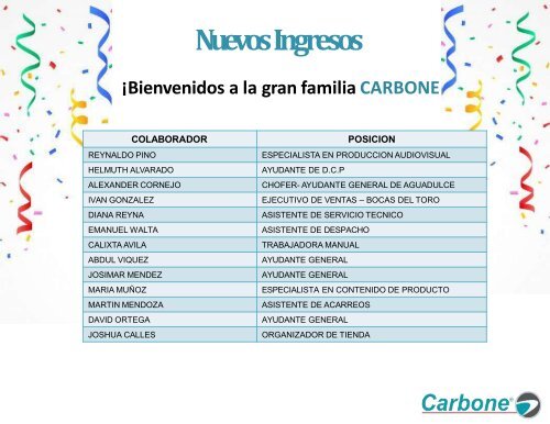 CARBONEWS JUNIO 2022