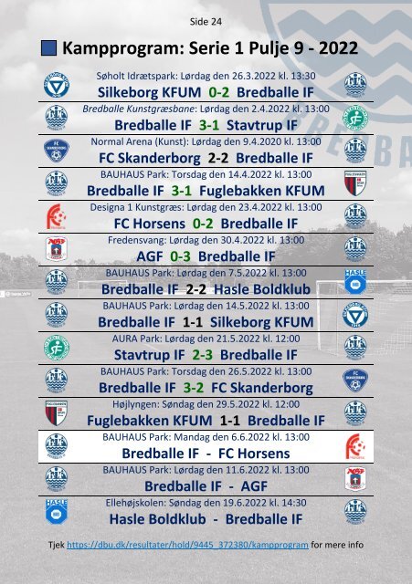 2022 - Nr. 07 - Bredballe IF - FC Horsens - 060622