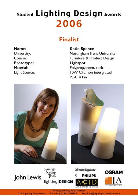 Finalist - The Lighting Association