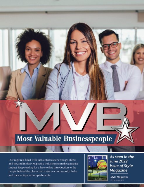 Most Valuable Businesspeople — Stand Alone — June 2022