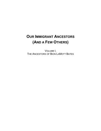 Our Immigrant Ancestors - Stephen Haynes Photography