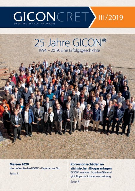 GICONcret III | 2019