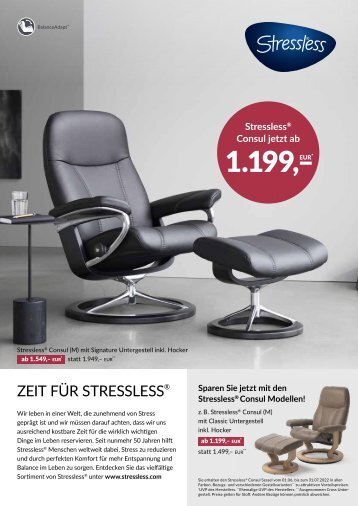 Stressless Aktion Consul