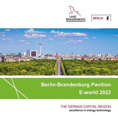 Berlin-Brandenburg at E-world 2022