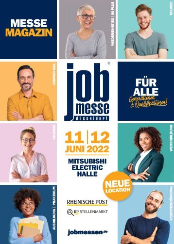 MesseMagazin zur 14. jobmesse düsseldorf 2022