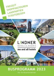 Lindner Busprogramm 2023