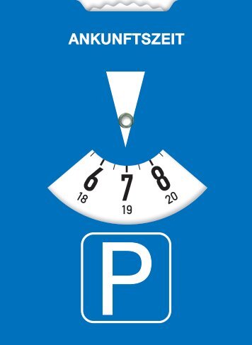 0930 Service Parkscheibe