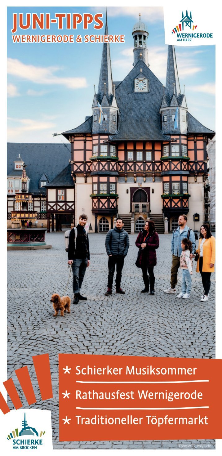 Programm Rathausfest Wernigerode 2019