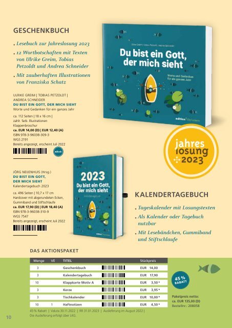 Sachbuchvorschau Evangelische Verlagsanstalt | Herbst 2022