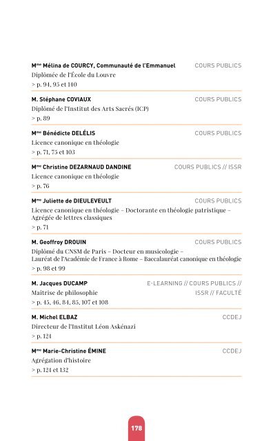Brochure Cours publics 2022-2023