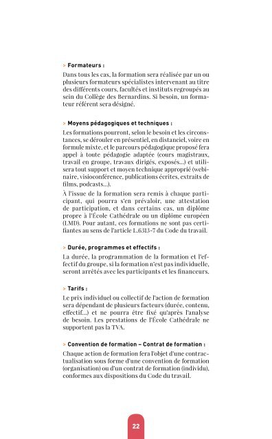 Brochure Cours publics 2022-2023