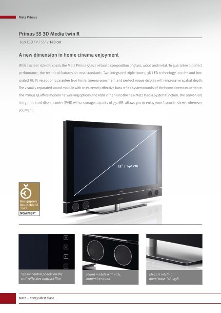 Experience first-class television. - Audiogamma