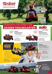 PERFEKTE TECHNIK FÜR DEINEN TRAUMGARTEN!