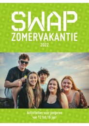 Swap zomervakantie 