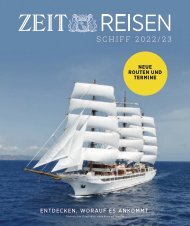 ZEIT REISEN Schiff 2022/23