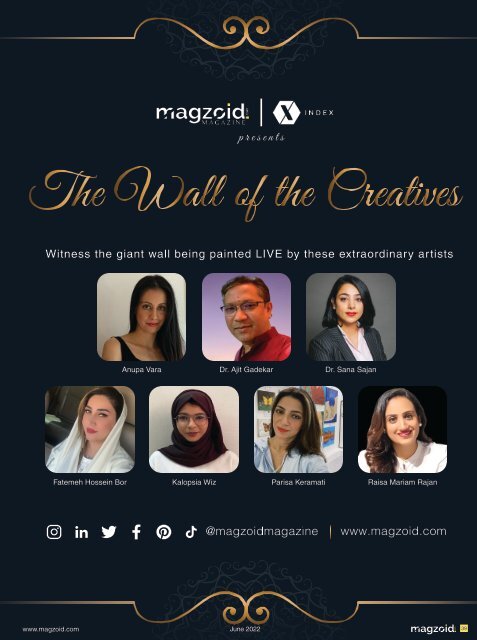 Magzoid Magazine - Luxury Magazine in the Creative Space | June 2022