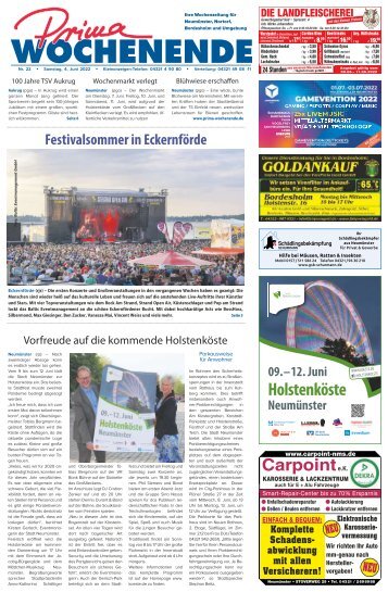 Prima Wochenende 22 2022