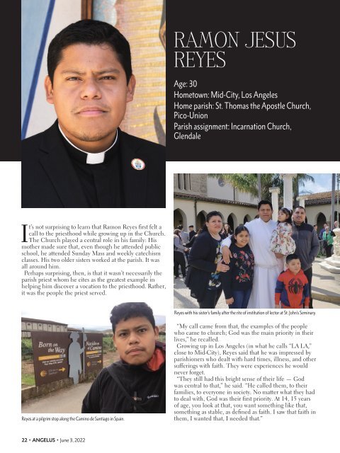 Angelus News | June 3, 2022 | Vol. 7 No. 11