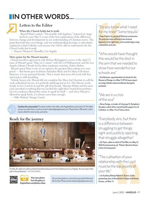 Angelus News | June 3, 2022 | Vol. 7 No. 11