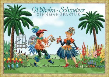 Bestellung unter... - Wilhelm Schweizer Zinnmanufaktur GmbH