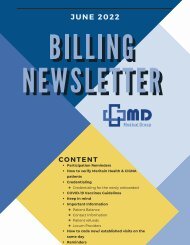 Billing Newsletter | June 2022