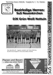 SuS Neuenkirchen - Der Kreisläufer - SuS 09 Neuenkirchen e.V.