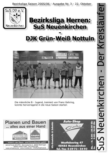 SuS Neuenkirchen - Der Kreisläufer - SuS 09 Neuenkirchen e.V.