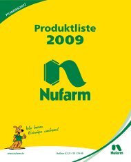 Produktliste 2009