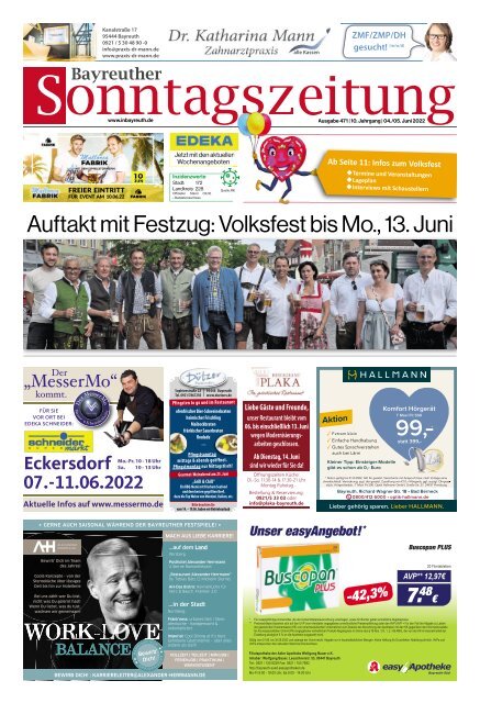 2022-06-05 Bayreuther Sonntagszeitung