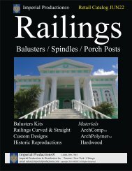 Imperial Railings Retail Catalog