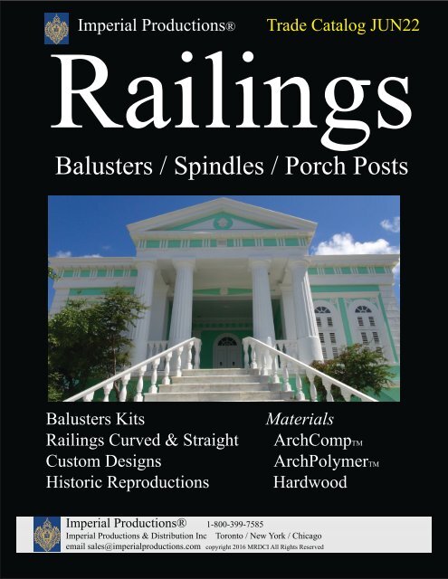 Imperial Railings Trade Catalog