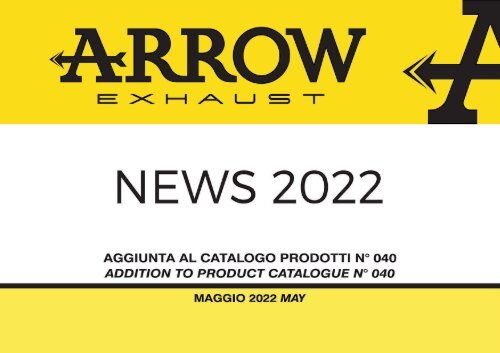 Arrow - new products - May 2022