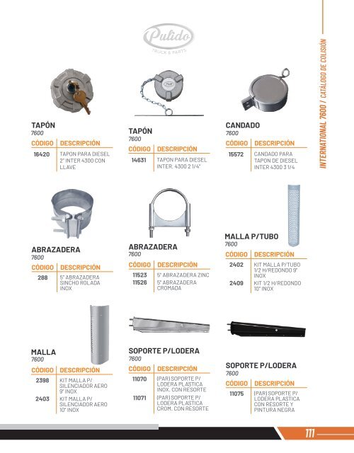 CATALOGO COLISION 3ER EDICION IMPRESION ACTUALIZADO 2022