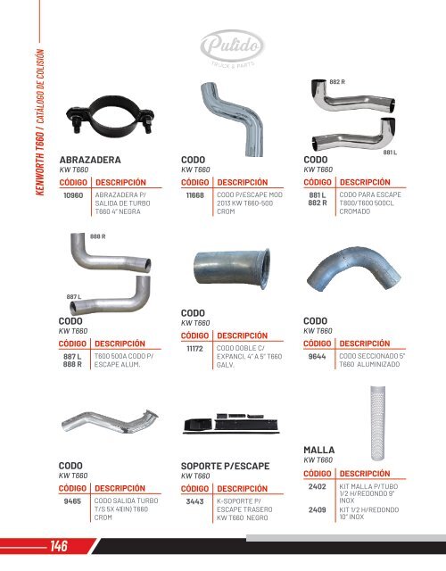 CATALOGO COLISION 3ER EDICION IMPRESION ACTUALIZADO 2022