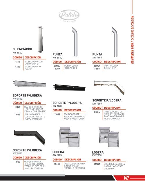 CATALOGO COLISION 3ER EDICION IMPRESION ACTUALIZADO 2022