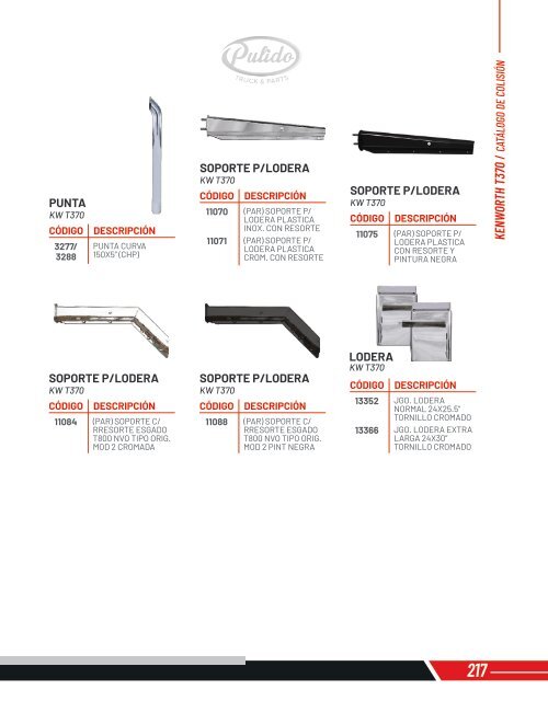 CATALOGO COLISION 3ER EDICION IMPRESION ACTUALIZADO 2022