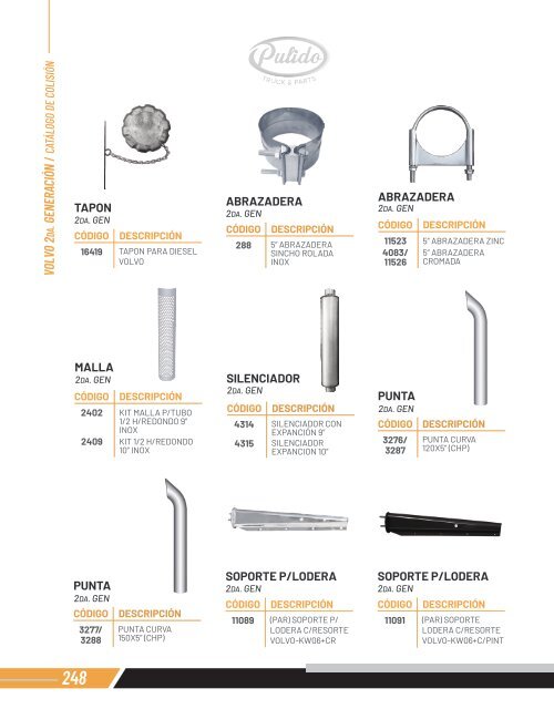 CATALOGO COLISION 3ER EDICION IMPRESION ACTUALIZADO 2022