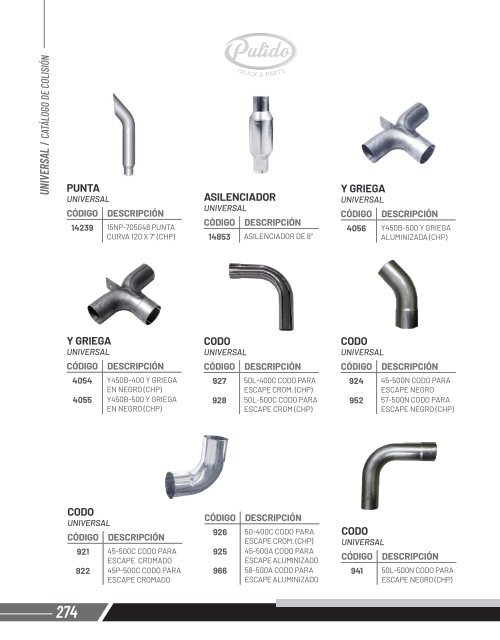 CATALOGO COLISION 3ER EDICION IMPRESION ACTUALIZADO 2022