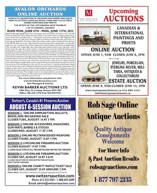 The Woodbridge Advertiser/AuctionLists.ca - 2022-06-06