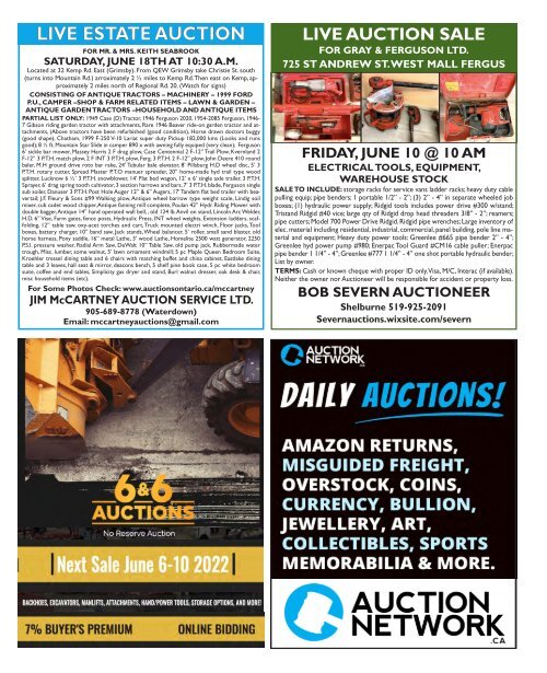 The Woodbridge Advertiser/AuctionLists.ca - 2022-06-06