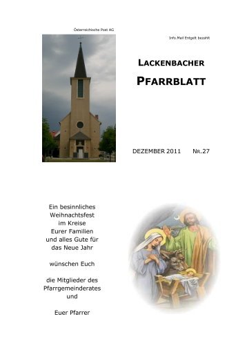 LACKENBACHER PFARRBLATT