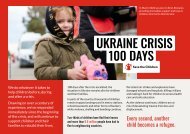 100 days of conflict in Ukraine