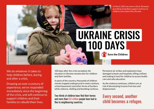 100 days of conflict in Ukraine