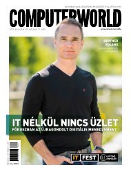 Computerworld magazin 2022.06.08. LIII. évfolyam 11. szám